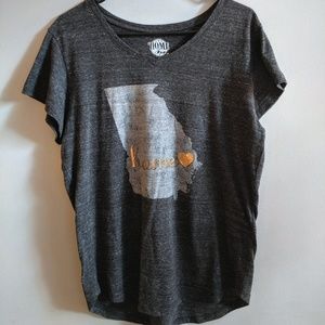 Georgia Outline Home Tshirt